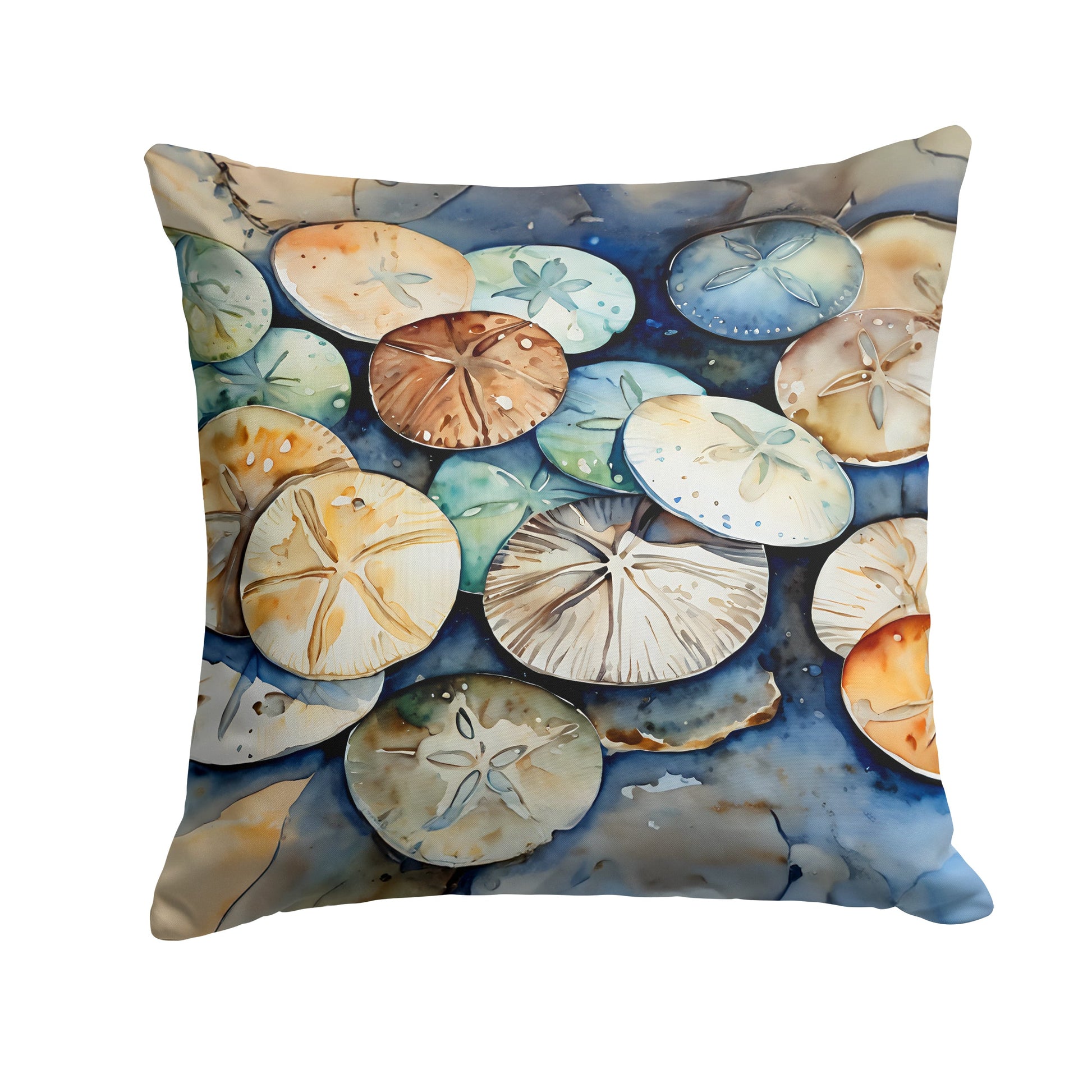 Sand Dollars Throw Pillow-0