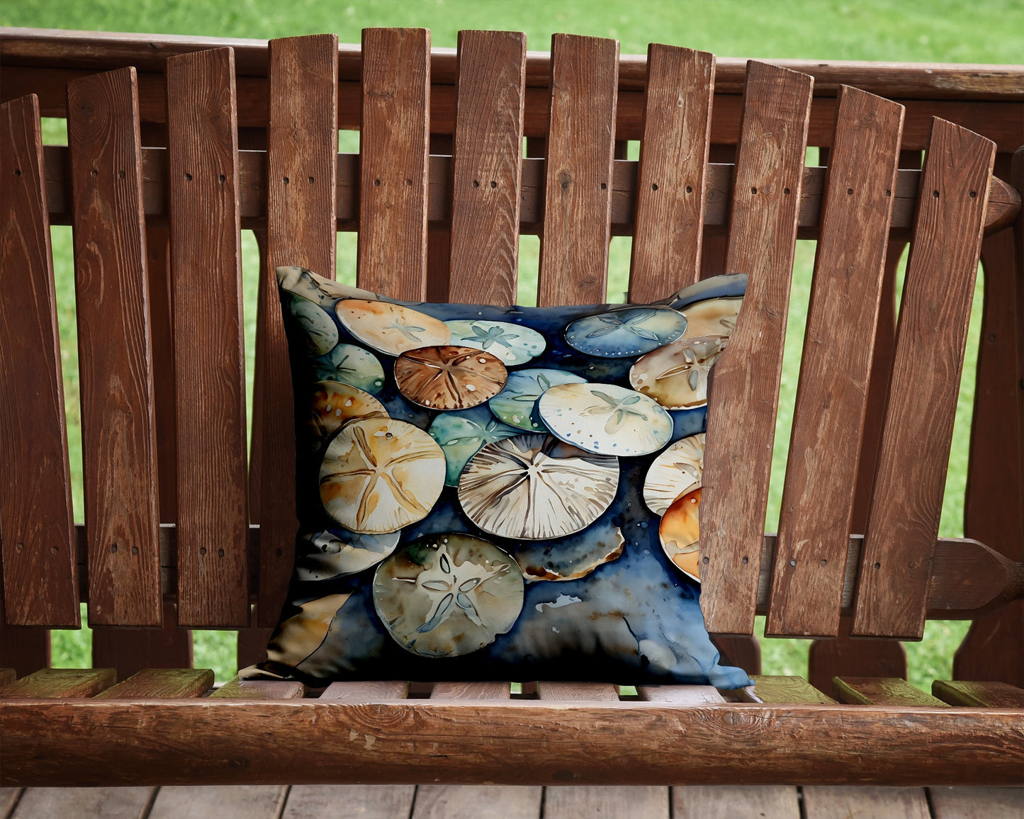 Sand Dollars Throw Pillow-1