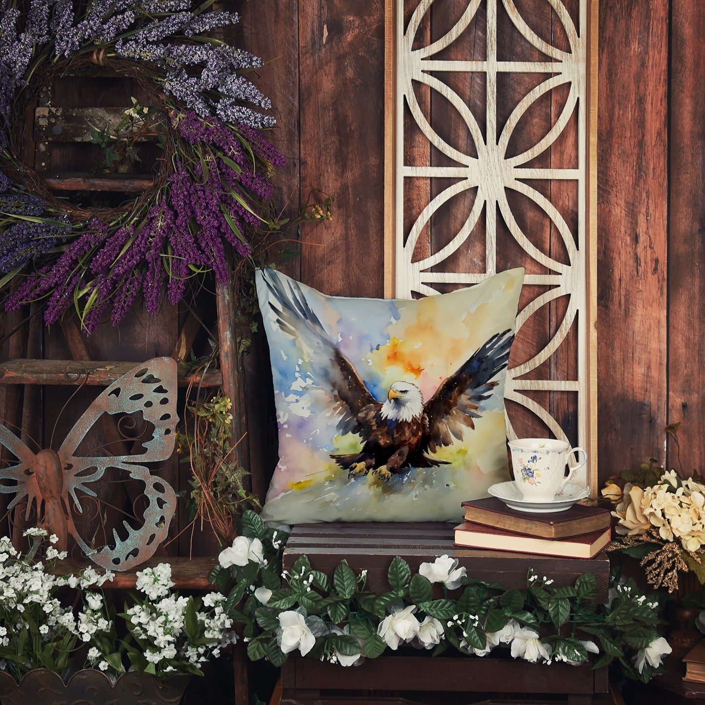 Eagle Throw Pillow-4